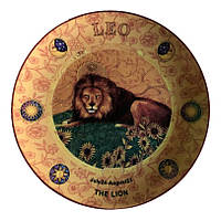 Декоративная тарелка Зодиак Лев 20 см Lefard AL31692 TM, код: 7425016