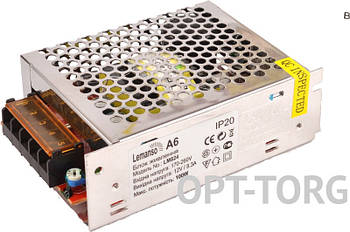 Lemanso Блок живлення для світлодіодної стрічки метал LEMANSO 100 W 12 V IP20 / LM824 115x78x37mm