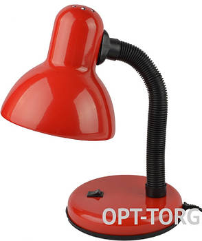 Lemanso Настільна лампа Lemanso LMN075 червона з вимикачем
