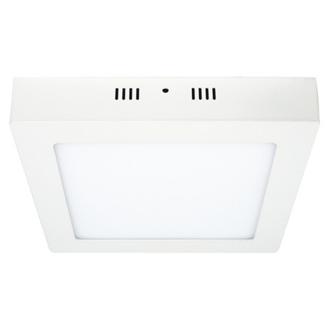 Світильник AL505 12W квадрат накладний 960Lm 5000K (4000K) 172*172*40mm, фото 1