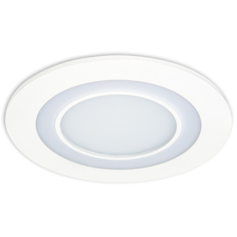 Світильник AL2550 8W 640Lm 5000K 120mm з червоною підсвіткою, фото 1