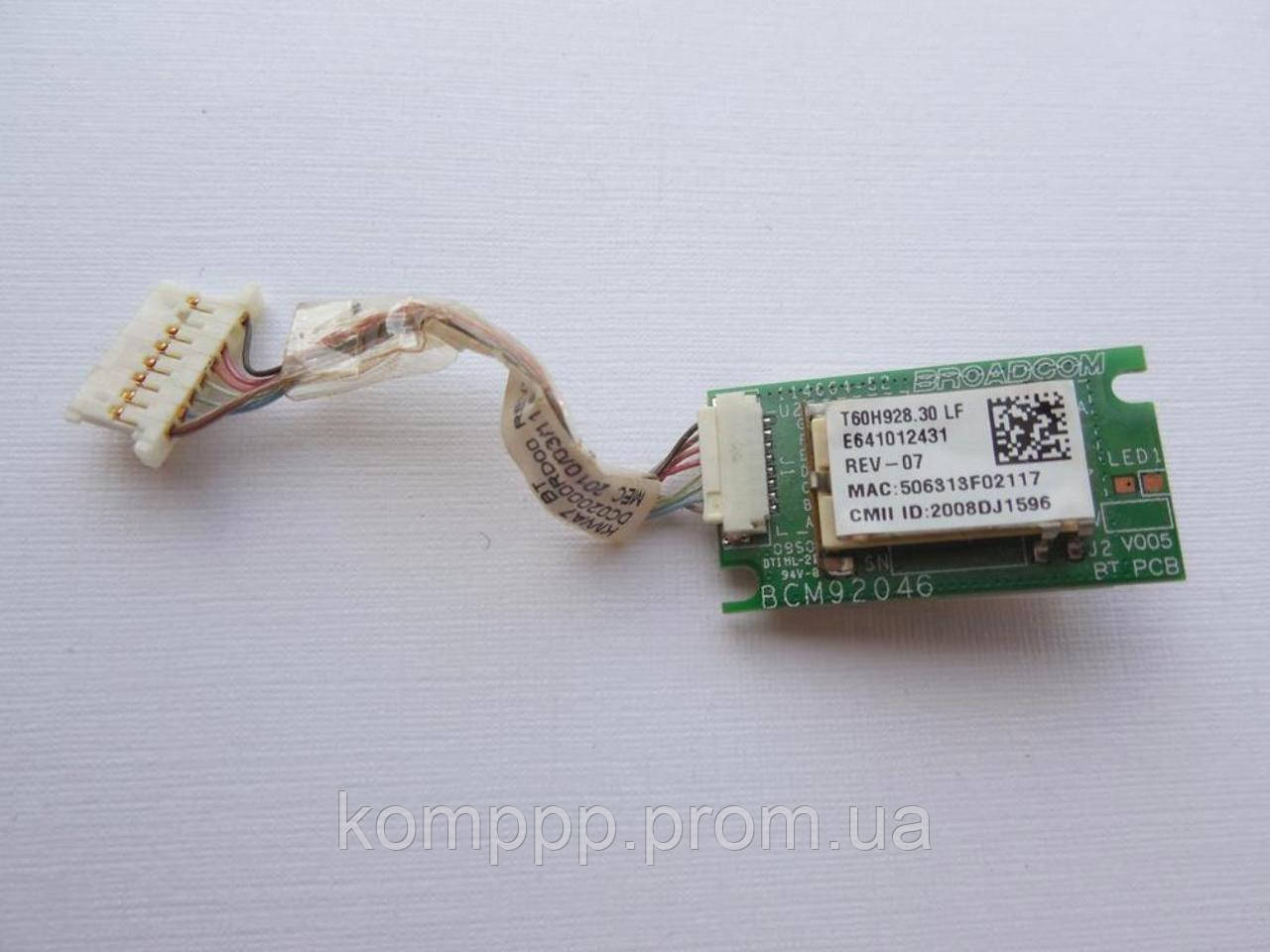 Блютуз для ноутбука Lenovo G550 G555 T60H928.30 LF 43Y6492 43Y6491 DC02000RD00 BCM92046 2008DJ1596