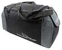 Спортивная сумка Wallaby 447-7 59 л Черная с серым FT, код: 7927700