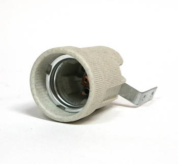 Патрон Е27 керамічний + планка