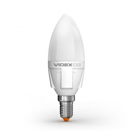 Світлодіодна лампа VIDEX C37 5W E14 4100 К, фото 1