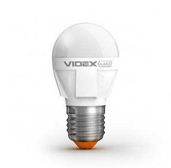 Світлодіодна лампа VIDEX G45 5W E27 4100 К