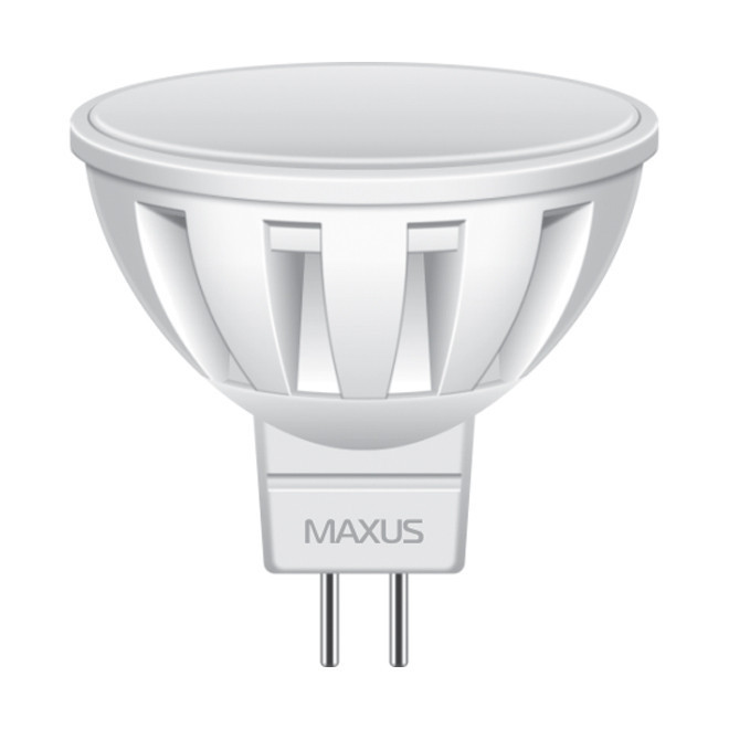 LED лампа Maxus MR16 5W 220V G5.3 3000K   1-LED-289, фото 1