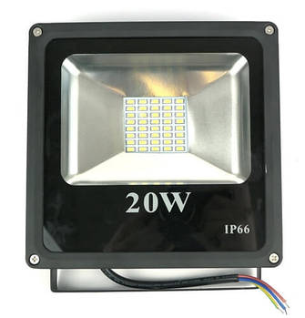 Світлодіодний прожектор багатоатричний Numina 20 W 6000 K IP66