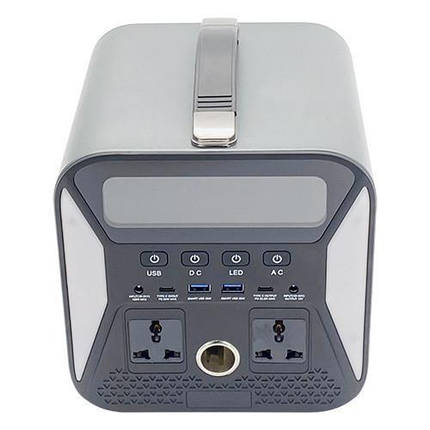 Зарядна станція портативна 550W/1000W 220V 500 24Wh 135 200mAh/3.7V PRO-PS551G PROTESTER, фото 1