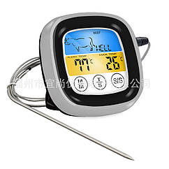 DR Термометр для їжі EN2022, Black-Silver