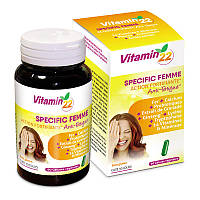Витаминно-минеральный комплекс для женщин VITAMIN'22 SPECIFIC FEMME 60 Caps TV, код: 7827849