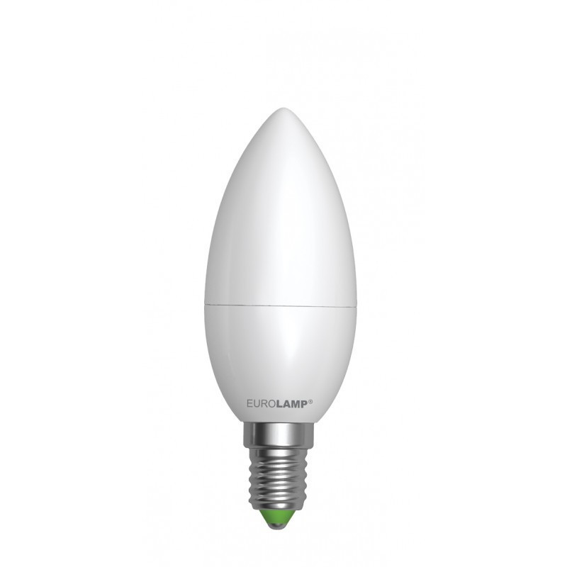EUROLAMP LED Лампа ЕКО Свічка 6W E14 4000K, фото 1