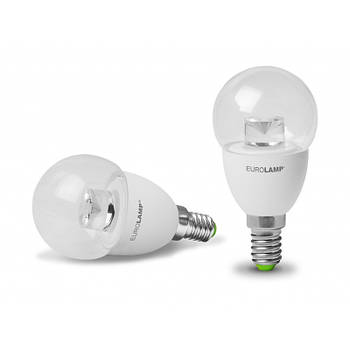EUROLAMP LED Лампа ЕКО G45 5W E14 4000K 