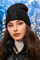 Модная молодежная шапка-колпак (6089) Braxton черный 56-59 KM, код: 6767457