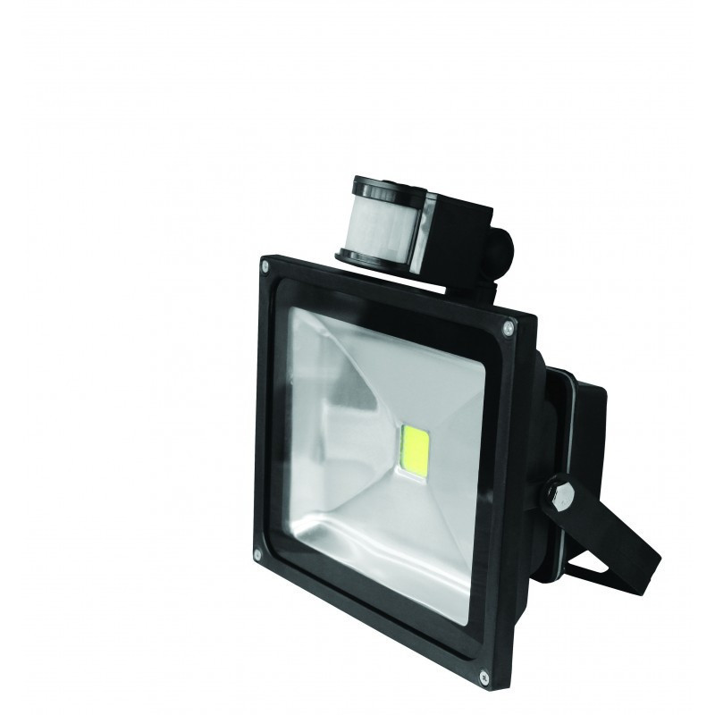 EUROELECTRIC LED COB Світильник з датчиком руху 30 W 6500 K, фото 1