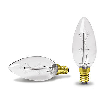 EUROLAMP ЛОН Свічка ArtDeco 40W E14 2700 K dimmable
