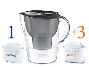 Фільтр-глечик Brita Marella XL Memo MX 3.5  ( 4 картриджа Maxtra+  ) Німеччина