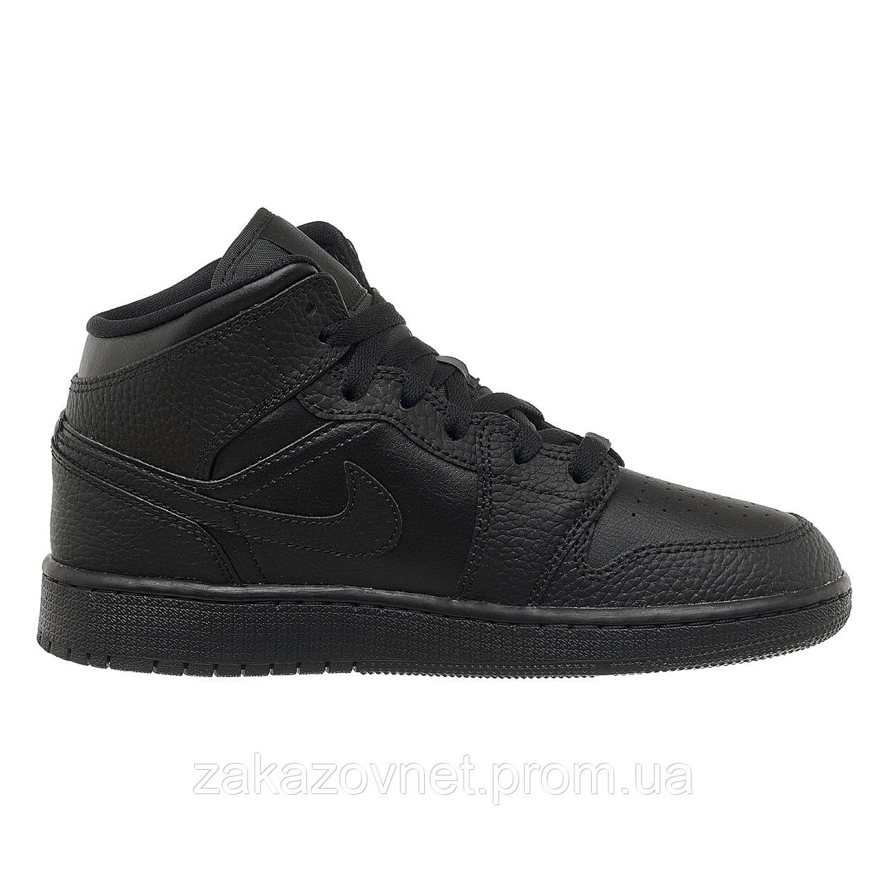 Air jordan 1 mid gs cheap black