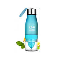 Спортивная бутылка соковыжималка H2O water bottle Blue (987351) SN, код: 181732