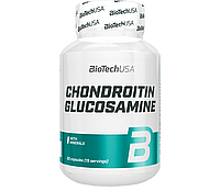 Хондропротектор (для спорта) BioTechUSA Chondroitin Glucosamine 60 Caps PP, код: 7519406