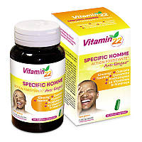 Витаминно-минеральный комплекс для мужчин VITAMIN'22 SPECIFIC HOMME 60 Caps SX, код: 7827850