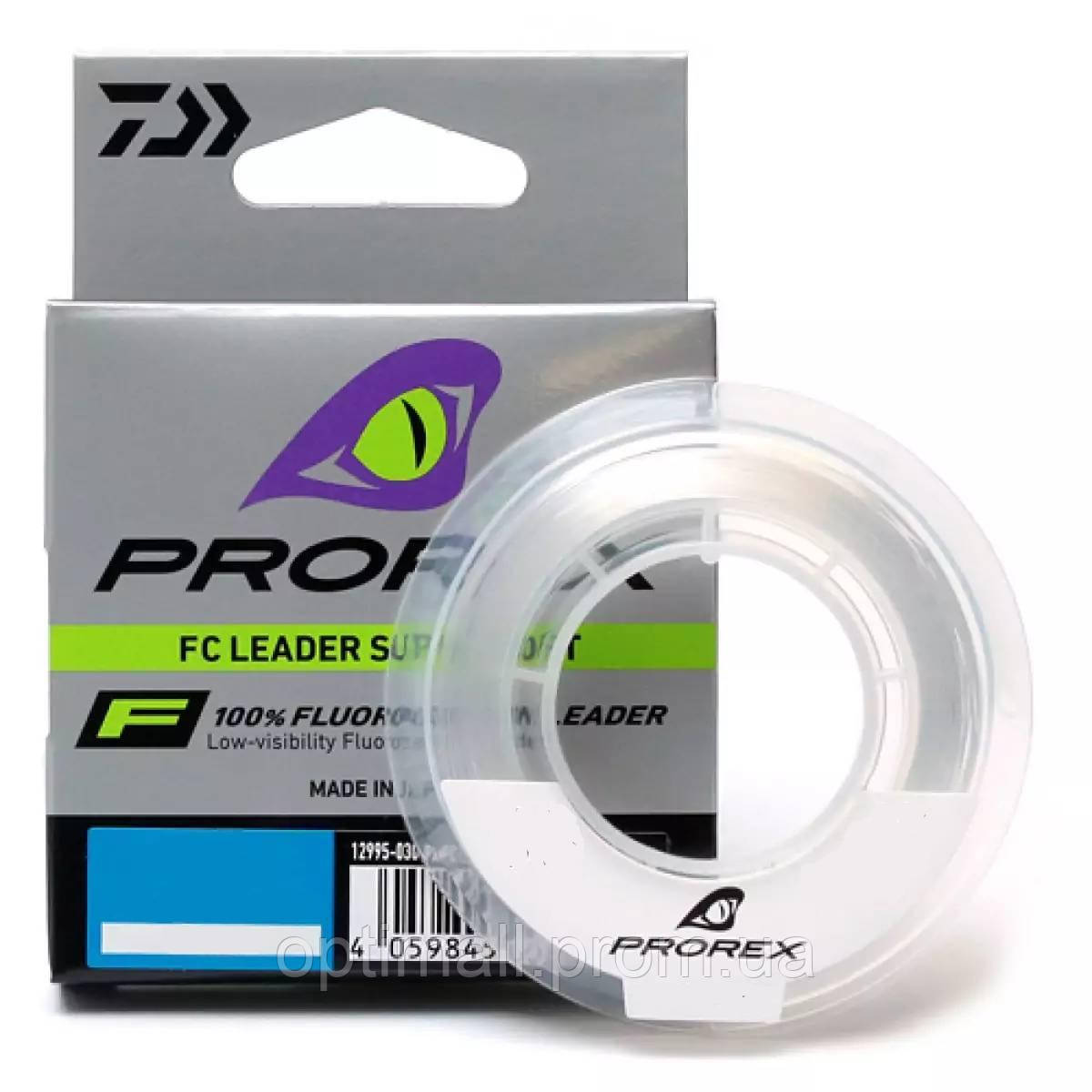 Daiwa, Prorex FC Leader, Filo Da Pesca In Fluorocarburo, 1,00 Mm