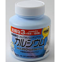 Микроэлемент Кальций Orihiro Calcium 180 Chewable Tabs Yogurt CP, код: 7948456