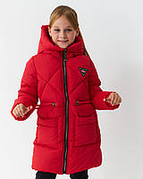 Зимова куртка. Пуховик для дівчинки. Зимове пальто.