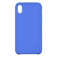 Чехол Soft Case No Logo для Apple iPhone XR Navy blue EC, код: 7646912