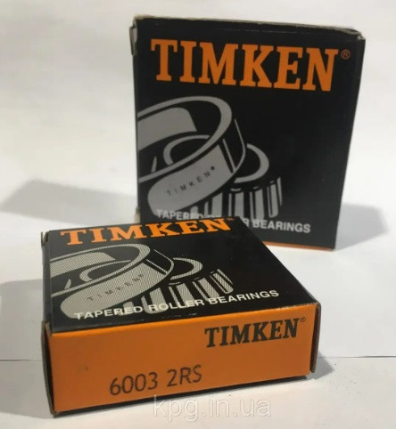 Підшипник 6003 2RS TIMKEN