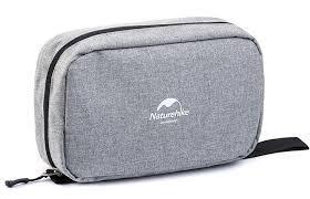 Несесер Naturehike Toiletry bag dry and wet separation M NH18X030-B Grey, фото 1
