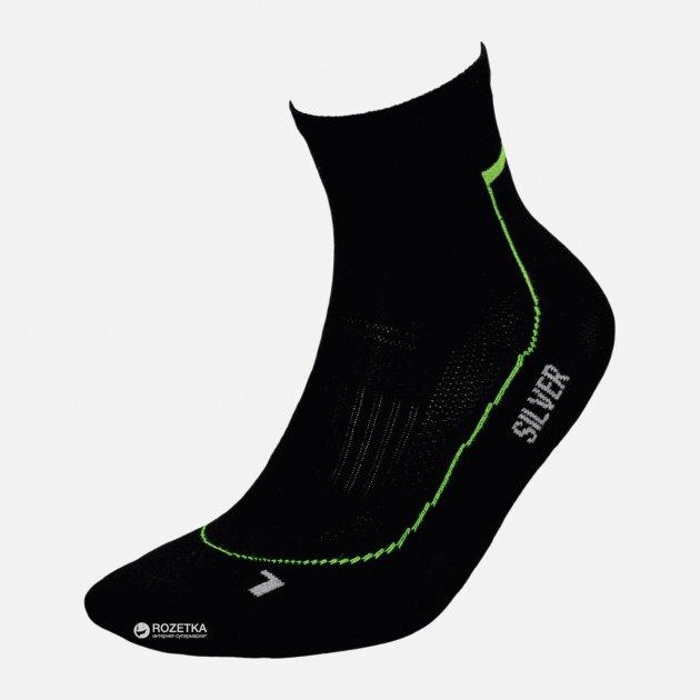 Носки InMove Runner Deodorant Silver 44-46 Black Green (1026-rdsblackgreen4446) UQ, код: 7338203 - фото 1 - id-p1952753256