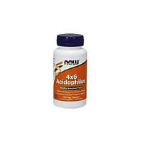 Пробиотик NOW Foods 4X6 ACIDOPHILUS 120 Veg Caps MN, код: 7518205