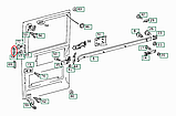 Пластикова напрямна бічній зсувних дверей Мерседес Спринтер 95-06 MERCEDES (Оригінал) — 9017660161, фото 5