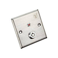 Кнопка выхода с ключом Yli Electronic YKS-850LS для системы контроля доступа DT, код: 6527687