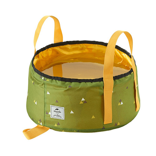Відро складне Naturehike New Folding Washbasin S 10л NH18L010-P Green, фото 1