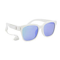 Солнцезащитные очки SumWin BU01 C2 Зеркально-голубая линза + блютуз One size SP, код: 7342613