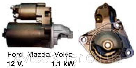Стартер FORD FIESTA, FOCUS, FUSION, PUMA, MAZDA 2, VOLVO S40, V50
