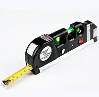 Профессиональный лазерный уровень с линейкой и рулеткой, нивелир для ремонта Laser Level Pro 3
