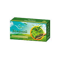 Чай зеленый Наш Чай пакетированный 20 шт×1,3 г IX, код: 8076260