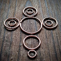 Медные соединительные кольца проволока 3.0 х 22 мм