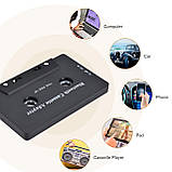 Новийplaooo Бездротовий автомобільний касетний плеєр адаптер з USB-кабелем, фото 3