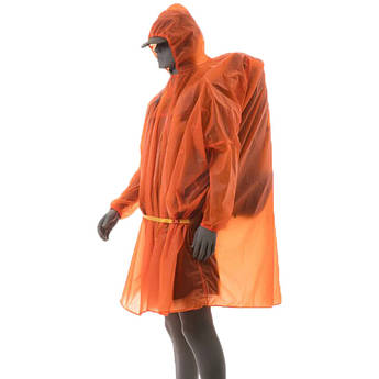 Пончо-дощовик 3F UL GEAR 15D nylon Sleeve orange