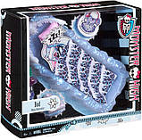 Ліжко для ляльки Monster High Abbey Bominable's Bed Playset Монстер Хай Еббі Бомінейбл, фото 3