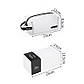 Косметичка Mesh toiletry bag Naturehike NH19SN010 White, фото 3
