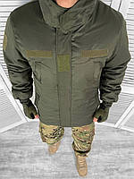 Бушлат армейский зимний хаки с капюшоном Тактическая военная зимняя утепленная куртка