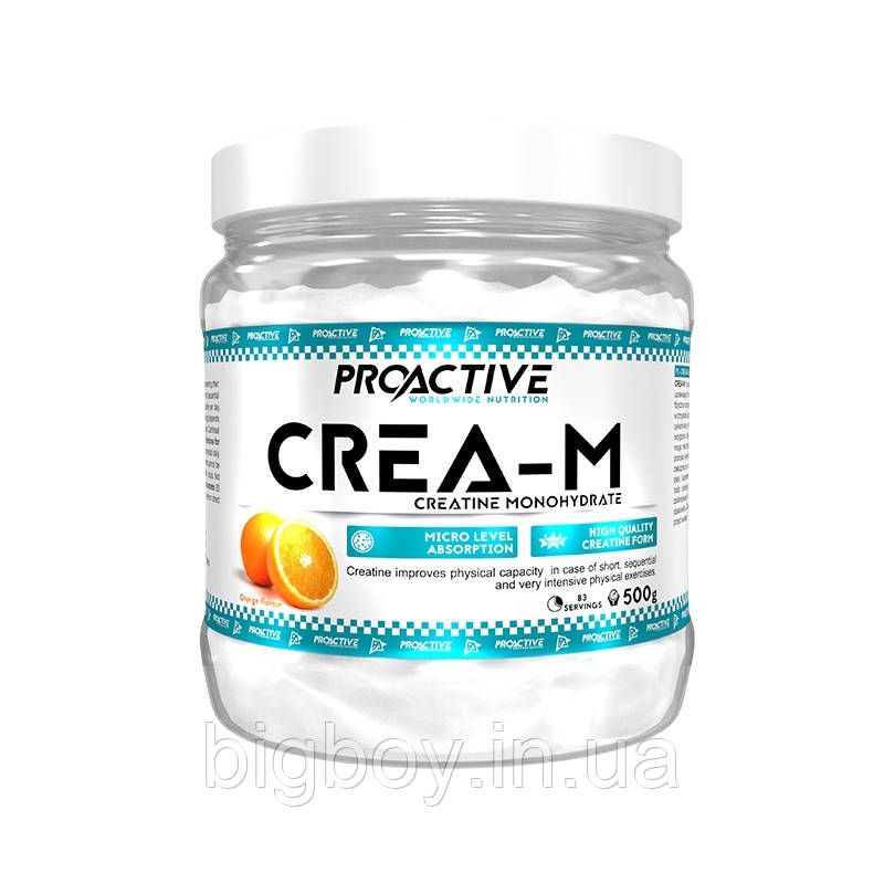 Креатин ProActive Crea-M 250gr (Апельсин) моногідрат