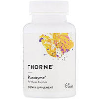 Пищеварительные ферменты Thorne Research Plantizyme 90 Veg Caps ES, код: 7738089