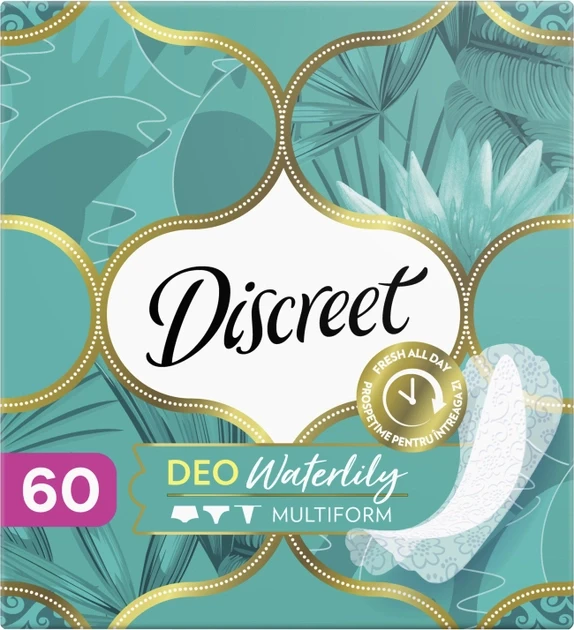 Щоденні прокладки Discreet Waterlily (60 шт.)