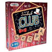 Настольная игра Знатоков CLUB укр Strateg (702) UK, код: 2319416